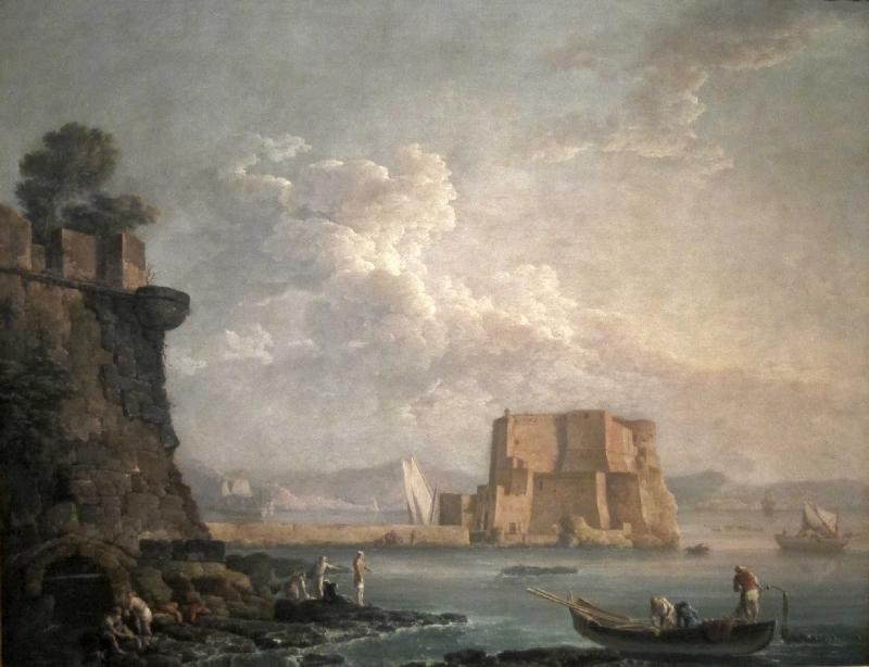 Carlo Bonavia Castel dellOvo oil painting image